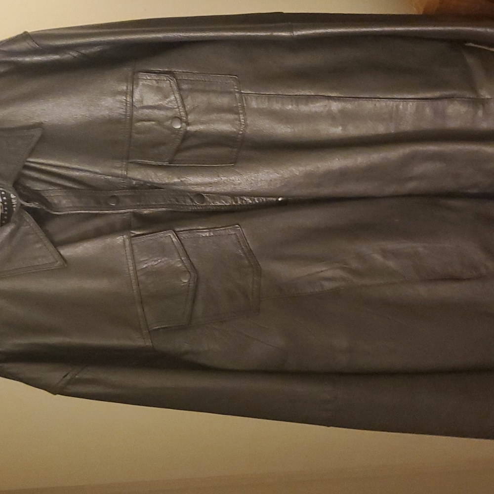 Man's leather jacket